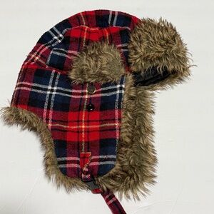 Plaid Winter Hat Trapper